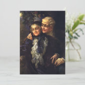 liefde en Romance, 50e Jubileum Partij Kaart (Staand voorkant)