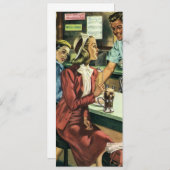  liefde en Romance, dame bij de Soda Shop (Voorkant / Achterkant)