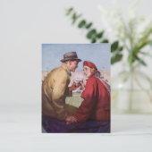  liefde en Romance, een paar bij Football Game (Staand voorkant)