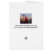 liefde en Romance, een paar bij Football Game (Achterkant)