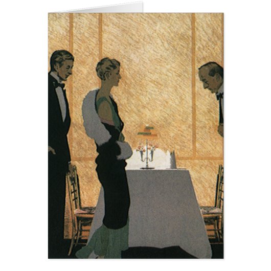 liefde en Romance, elegant avondeten (Voorkant)