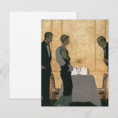 liefde en Romance, elegant avondeten (Voorkant / Achterkant)