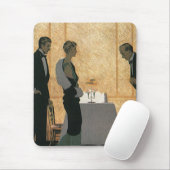 liefde en Romance, elegant avondeten Muismat (Met muis)