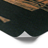  liefde en Romance, elegant avondeten Poster (Hoek)