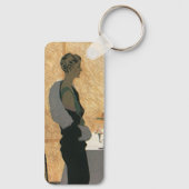  liefde en Romance, elegant avondeten Sleutelhanger (Achterkant)