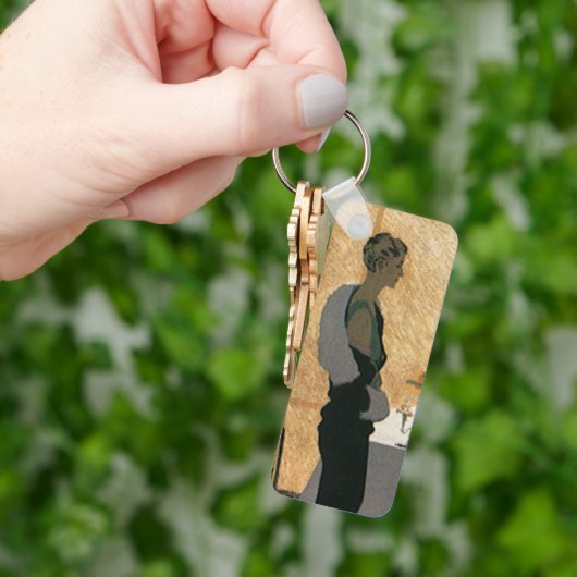  liefde en Romance, elegant avondeten Sleutelhanger (Hand)