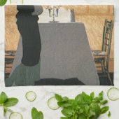  liefde en Romance, elegant avondeten Theedoek (Gevouwen)