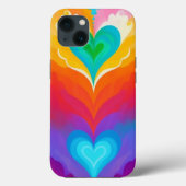 Liefde en Romance harten Case-Mate iPhone Case (Achterkant)