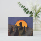  liefde en Romance, Harvest Moon Kiss Briefkaart (Staand voorkant)