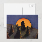  liefde en Romance, Harvest Moon Kiss Briefkaart (Voorkant / Achterkant)