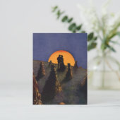  liefde en Romance, Harvest Moon Kiss Briefkaart (Staand voorkant)