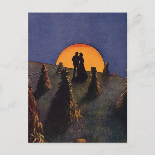  liefde en Romance, Harvest Moon Kiss Briefkaart (Voorkant)