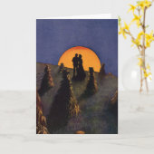  liefde en Romance, Harvest Moon Kiss Kaart (Gele Bloem)