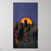  liefde en Romance, Harvest Moon Kiss Poster (Voorkant)