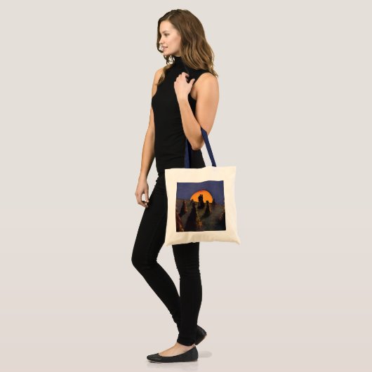  liefde en Romance, Harvest Moon Kiss Tote Bag (Voorkant (model))