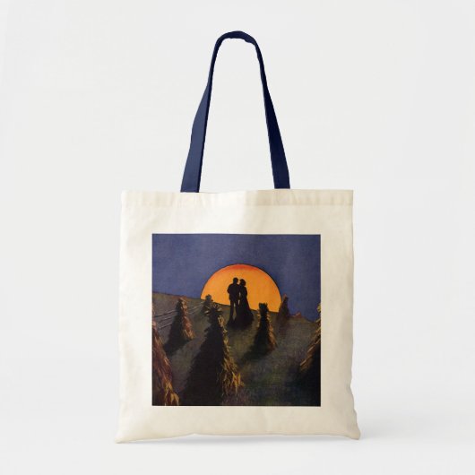  liefde en Romance, Harvest Moon Kiss Tote Bag (Voorkant)