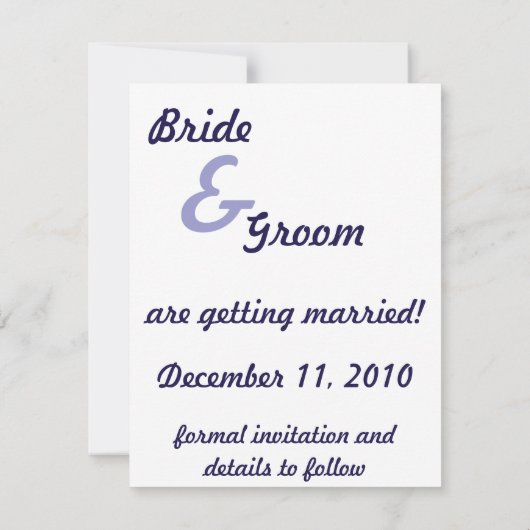 liefde en Romance, Hollywood Save the Date (Achterkant)