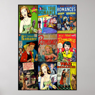 Liefde en Romance in de jaren vijftig Poster