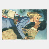  liefde en Romance, kerstdans Inpakpapier Vel (Voorkant 2)