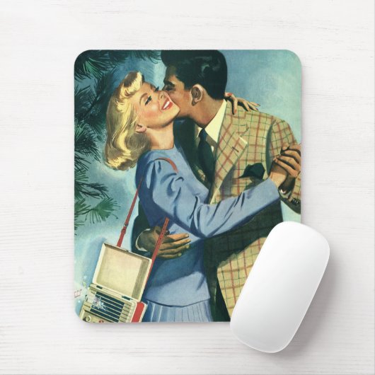 liefde en Romance, kerstdans Muismat (Met muis)