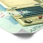 liefde en Romance, kerstdans Poster (Hoek)