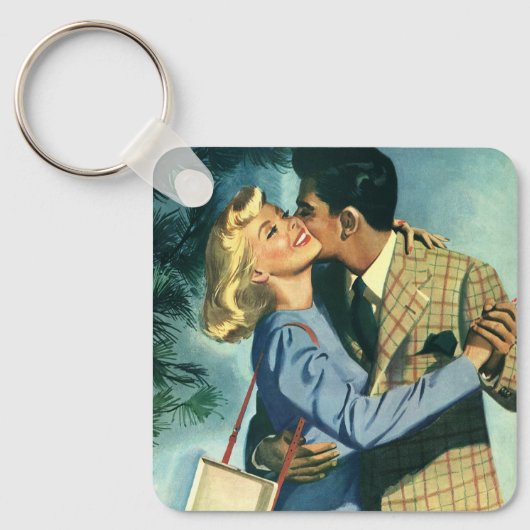  liefde en Romance, kerstdans Sleutelhanger (Voorkant)