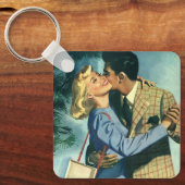 liefde en Romance, kerstdans Sleutelhanger (Voorkant)