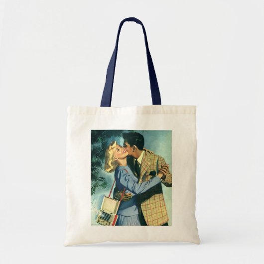 liefde en Romance, kerstdans Tote Bag (Voorkant)