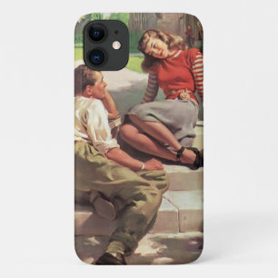  liefde en Romance, middelbare school Sweethearts Case-Mate iPhone Case