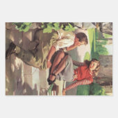  liefde en Romance, middelbare school Sweethearts Inpakpapier Vel (Voorkant 2)