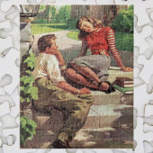  liefde en Romance, middelbare school Sweethearts Legpuzzel