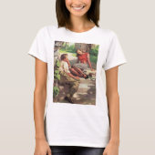  liefde en Romance, middelbare school Sweethearts T-shirt (Voorkant)
