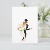  liefde en Romance, Modern Wedding Couple (Staand voorkant)