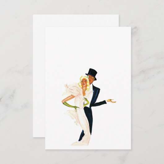  liefde en Romance, Modern Wedding Couple (Voorkant / Achterkant)