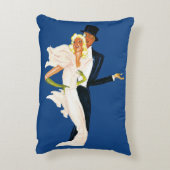  liefde en Romance, Modern Wedding Couple Accent Kussen (Achterkant (Verticaal))