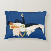  liefde en Romance, Modern Wedding Couple Accent Kussen (Achterkant)