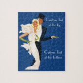  liefde en Romance, Modern Wedding Couple Legpuzzel (Verticaal)