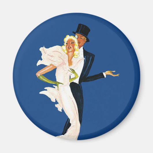  liefde en Romance, Modern Wedding Couple Magneet (Voorkant)