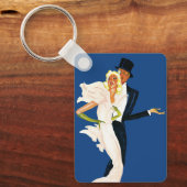  liefde en Romance, Modern Wedding Couple Sleutelhanger (Voorkant)