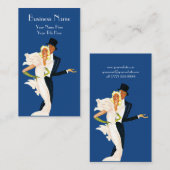  liefde en Romance, Modern Wedding Couple Visitekaartje (Voorkant / Achterkant)