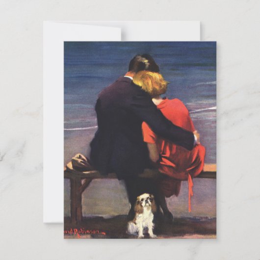 liefde en Romance over de uitnodiging van het str (Voorkant)