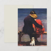 liefde en Romance over de uitnodiging van het str (Voorkant / Achterkant)