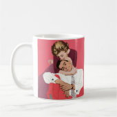  liefde en Romance, Passen getrouwd in roze Koffiemok (Links)