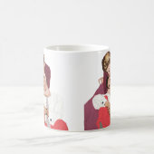  liefde en Romance, Passen getrouwd in roze Koffiemok (Center)