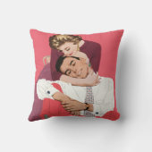  liefde en Romance, Passen getrouwd in roze Kussen (Achterkant)