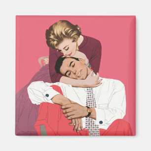  liefde en Romance, Passen getrouwd in roze Magneet