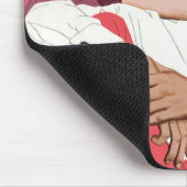 liefde en Romance, Passen getrouwd in roze Muismat (Hoek)