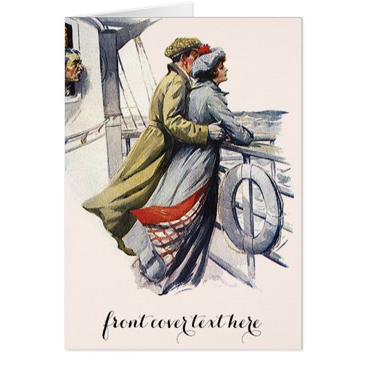  liefde en Romance, Passen getrouwd op cruiseschep (Voorkant)