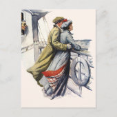 liefde en Romance, Passen getrouwd op cruiseschep Briefkaart (Voorkant)