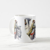  liefde en Romance, Passen getrouwd op cruiseschep Koffiemok (Voorkant links)